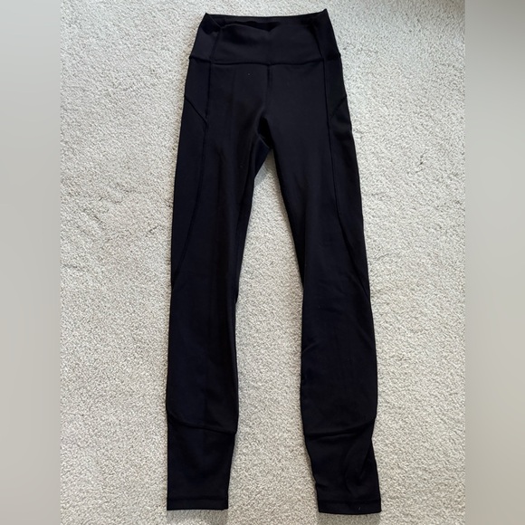 Lululemon Black High-Waisted Leggings - Picture 1 of 2